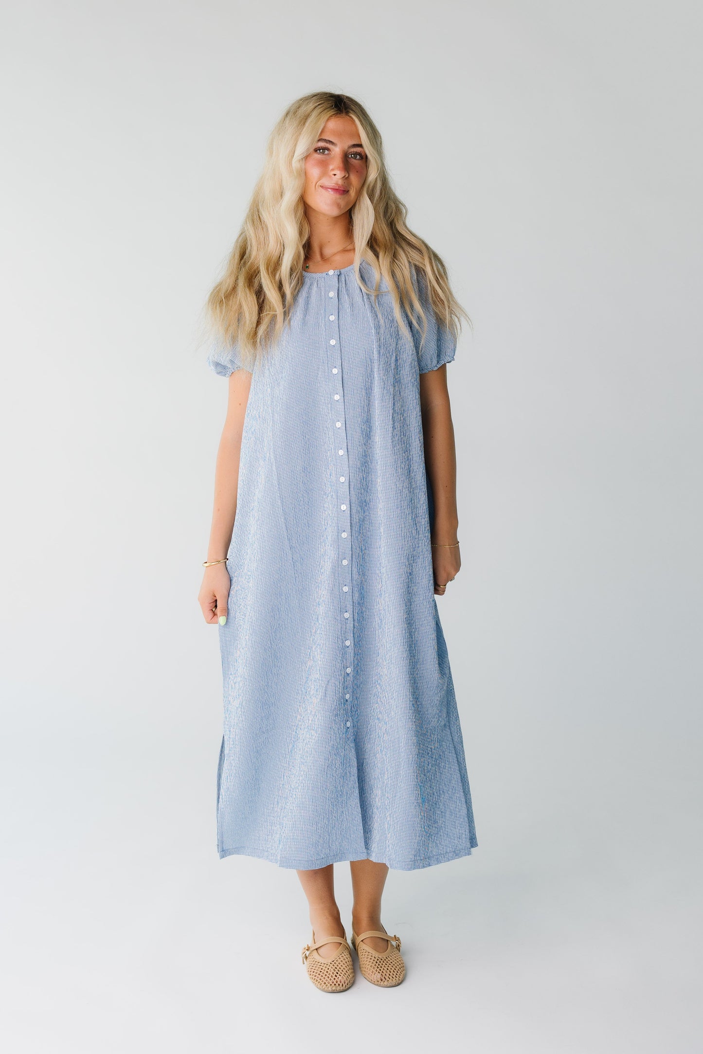 Brass & Roe Bree Midi Knee Dress
