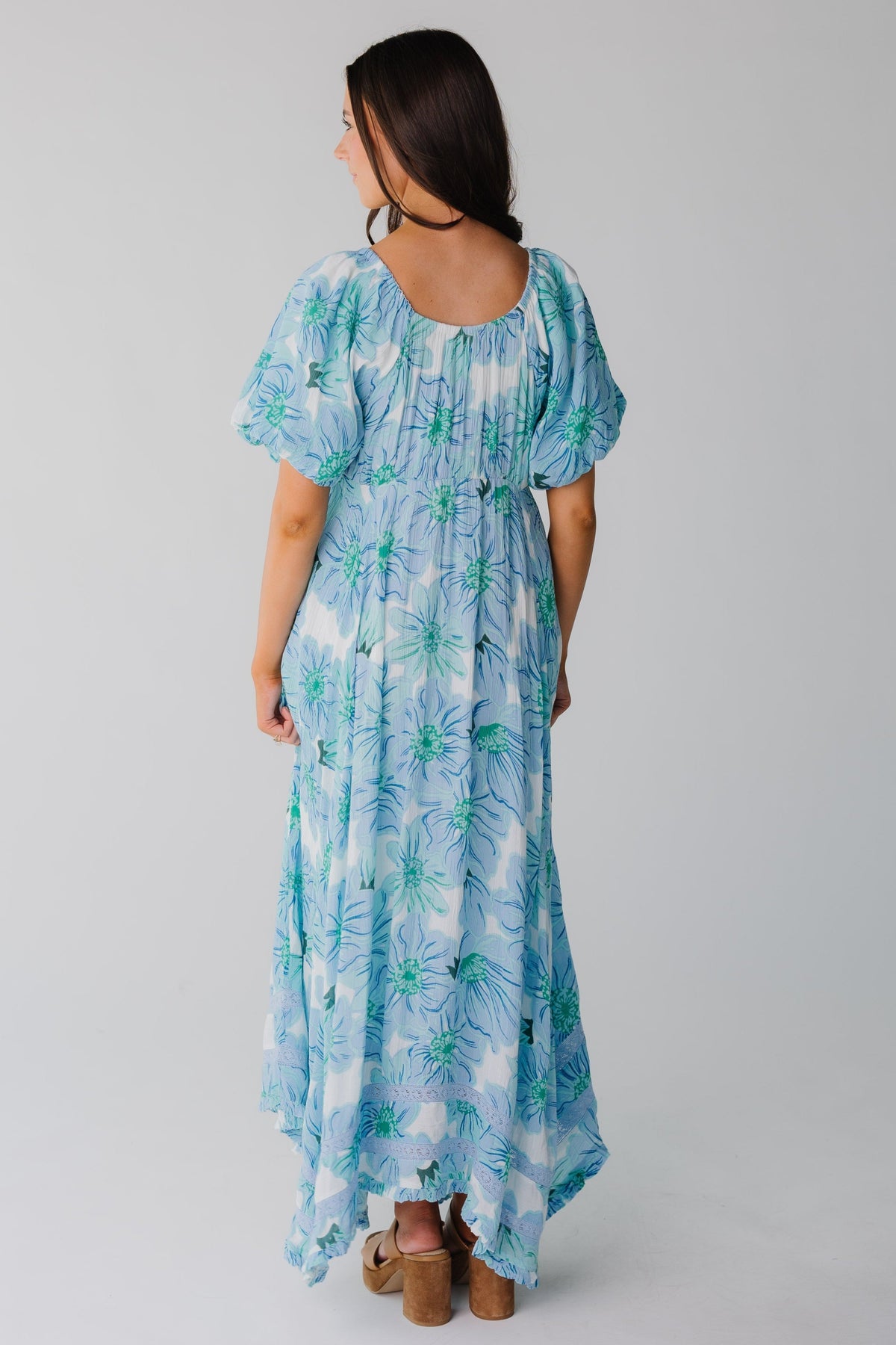 Citrus Lyon Crepe Maxi Dress
