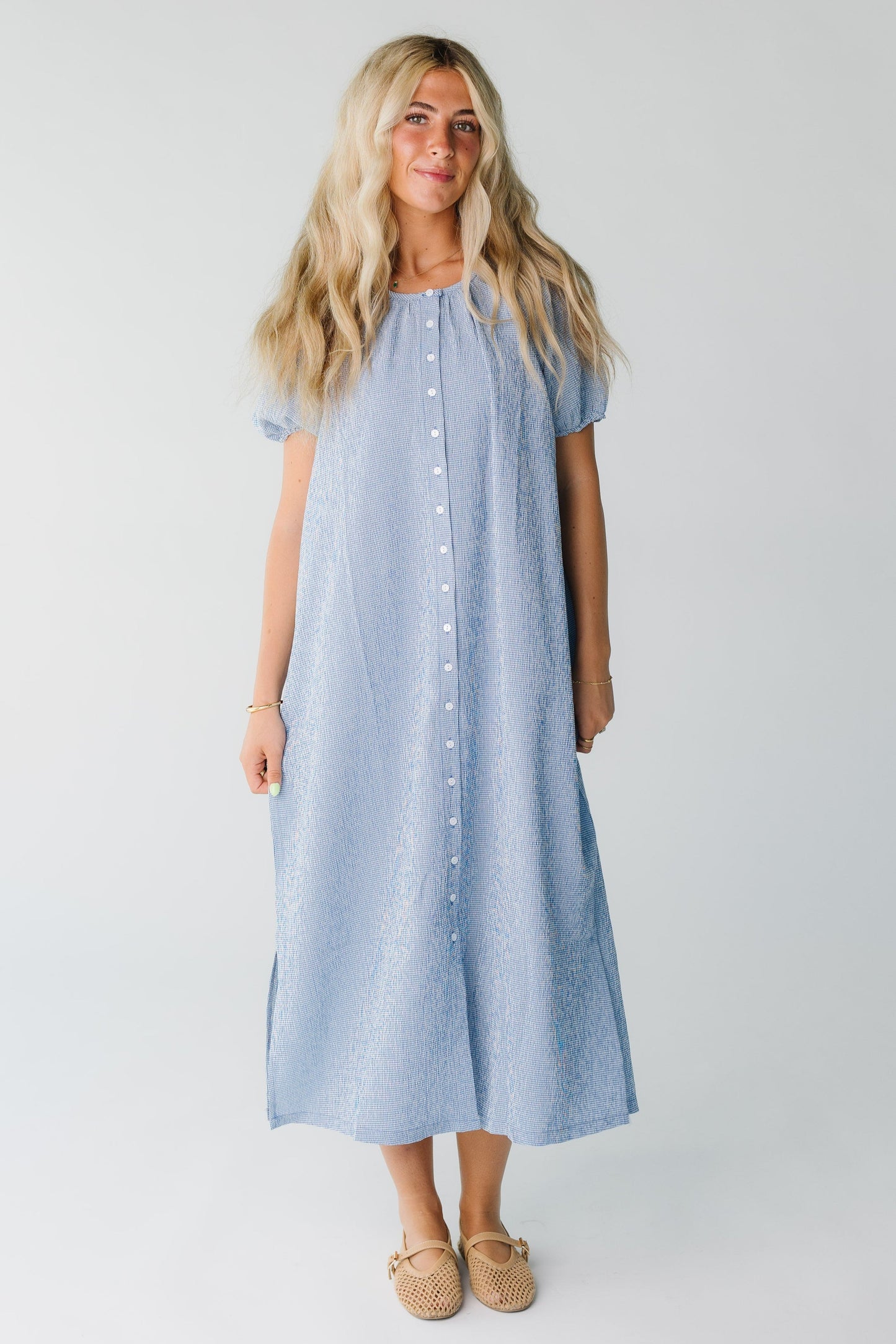 Brass & Roe Bree Midi Knee Dress
