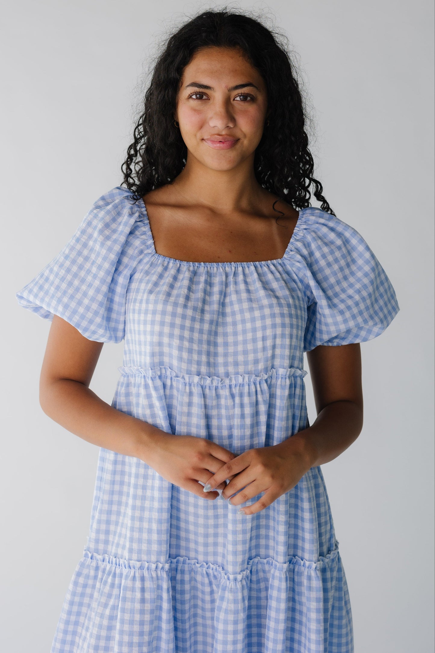 Brass & Roe Charity Tiered Midi Dress