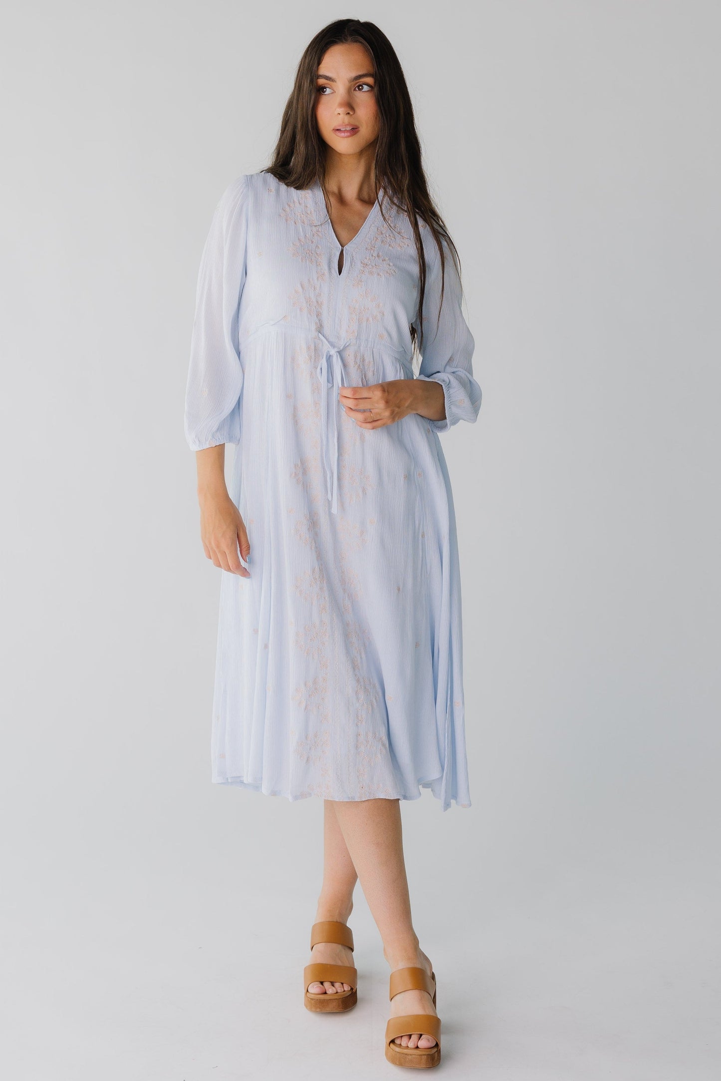 Citrus Dori Embroidered Dress