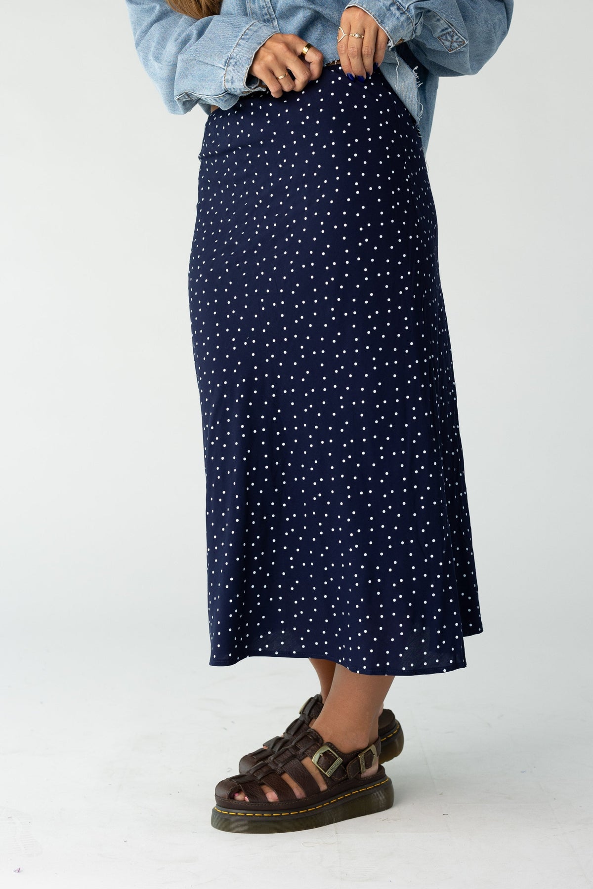 Brass & Roe The Ellie Midi Skirt