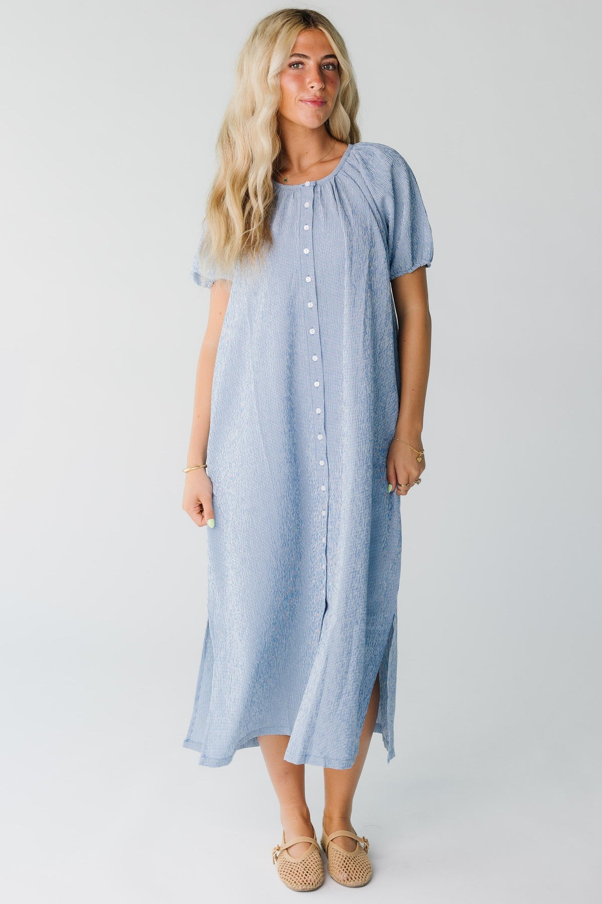 Brass & Roe Bree Midi Knee Dress