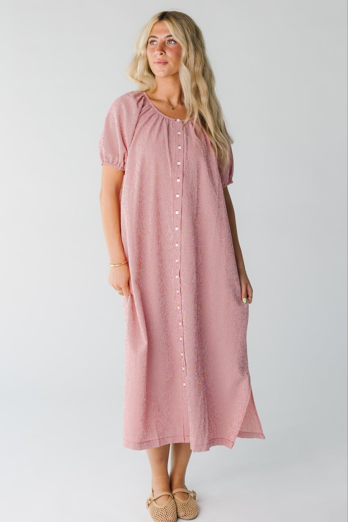 Brass & Roe Bree Midi Knee Dress