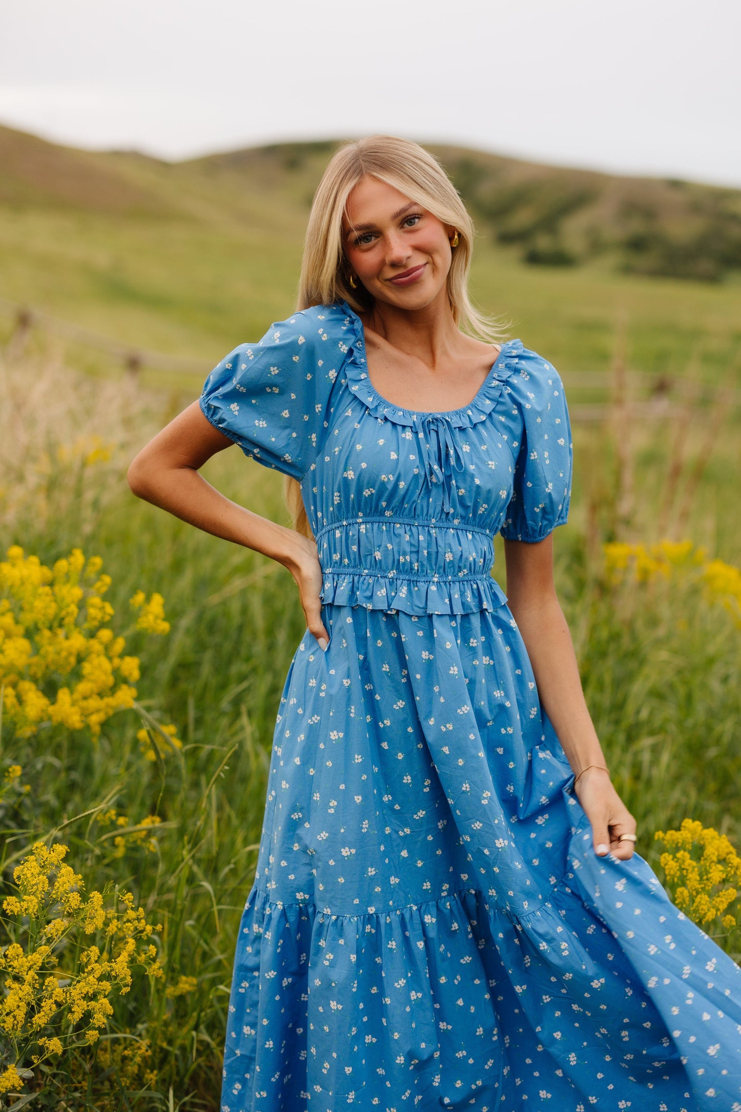 Brass & Roe Jena Midi Dress